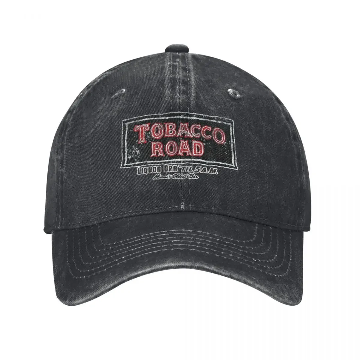 Tabacco Road: Miami, FL Baseball Cap Beach Hat Man Luxury derby hat Girl'S Hats Men's