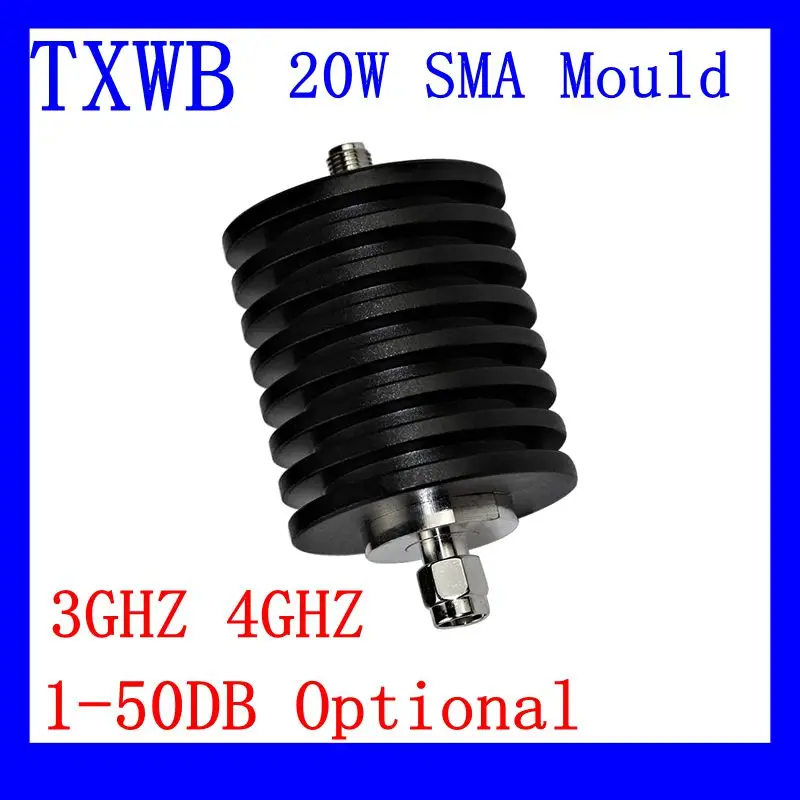 

Коаксиальный разъем питания, 20 Вт, 4 ГГц, 1/2/3/5/6/10/15/20/30db/40db