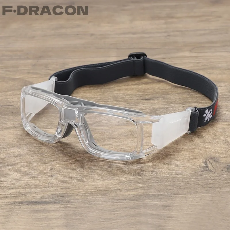 Men's Sports Glasses New Style Anti-impact And Anti-collision Basketball And Football Goggles Frame Optical Prescription Glasses