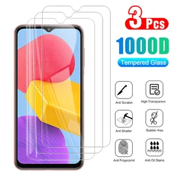 3Pcs Protective Glass for Samsung M13 M55 5G Screen Protector Tempered Glas Galaxy M13 4G M23 M33 M53 M14 M34 M54 5G Glass Film