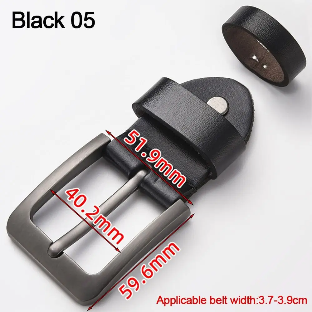 Fashion Adjustable Belt Replacement Buckle DIY Alloy Automatic Buckle Men's Accessories - Image 6