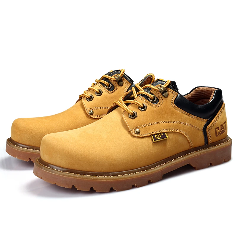 Nowe męskie buty robocze, wysokiej jakości skórzane buty codzienne, sportowe buty codzienne na świeżym powietrzu, klasyczne skórzane buty Oxford,