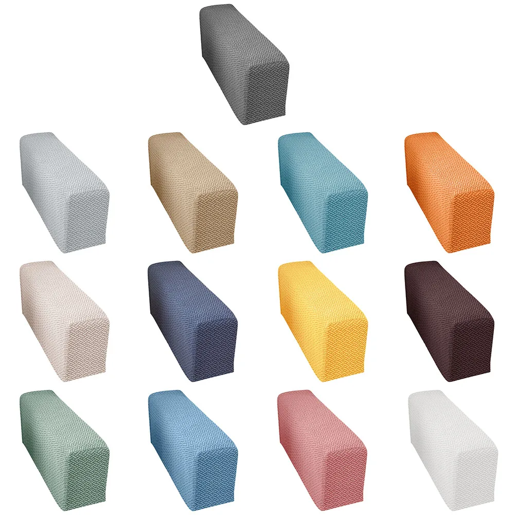 Couch Arm Covers Furniture Protector Checkered Pattern Armrests Chair Covers Suitable for Chairs and Sofas