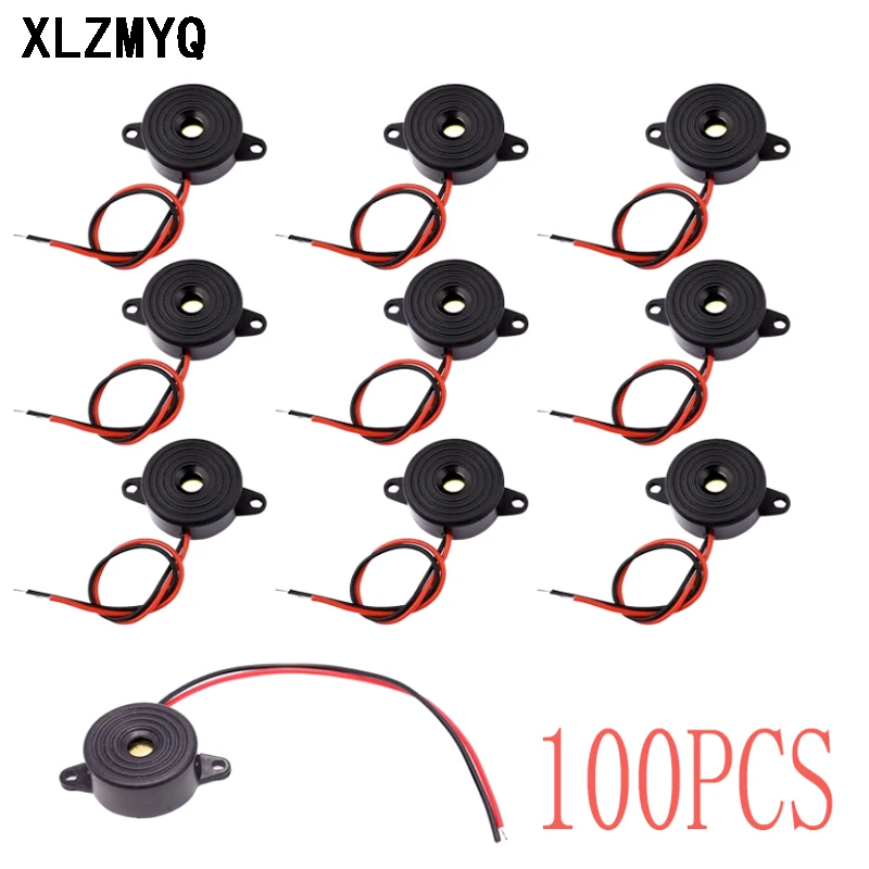 100 ชิ้น SFM-20B เดซิเบลสูง Active Buzzer Alarm ลําโพง DC3-24V ต่อเนื่องเสียง Buzzer 2312 Piezoelectric Piezo DIY ชุดเครื่องมือ