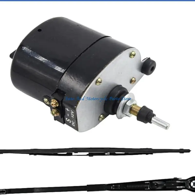 P9FD 7731000001 Passend für Traktor Universals 12V Scheibenwischermotor Ersatz 01287358 0390506510 – Detail 3