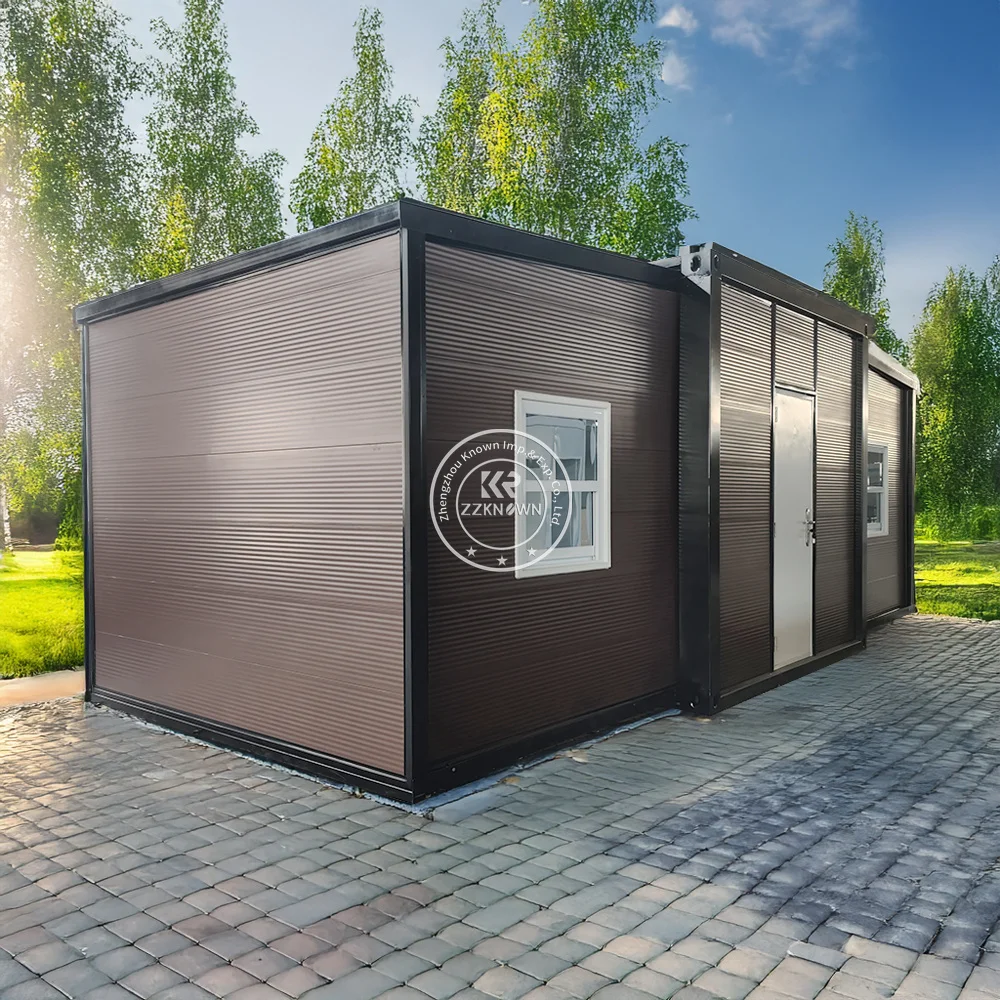 2025 casa de contêiner dobrável casa de contêiner pré-fabricada modular para escritórios de canteiro de obras temporária