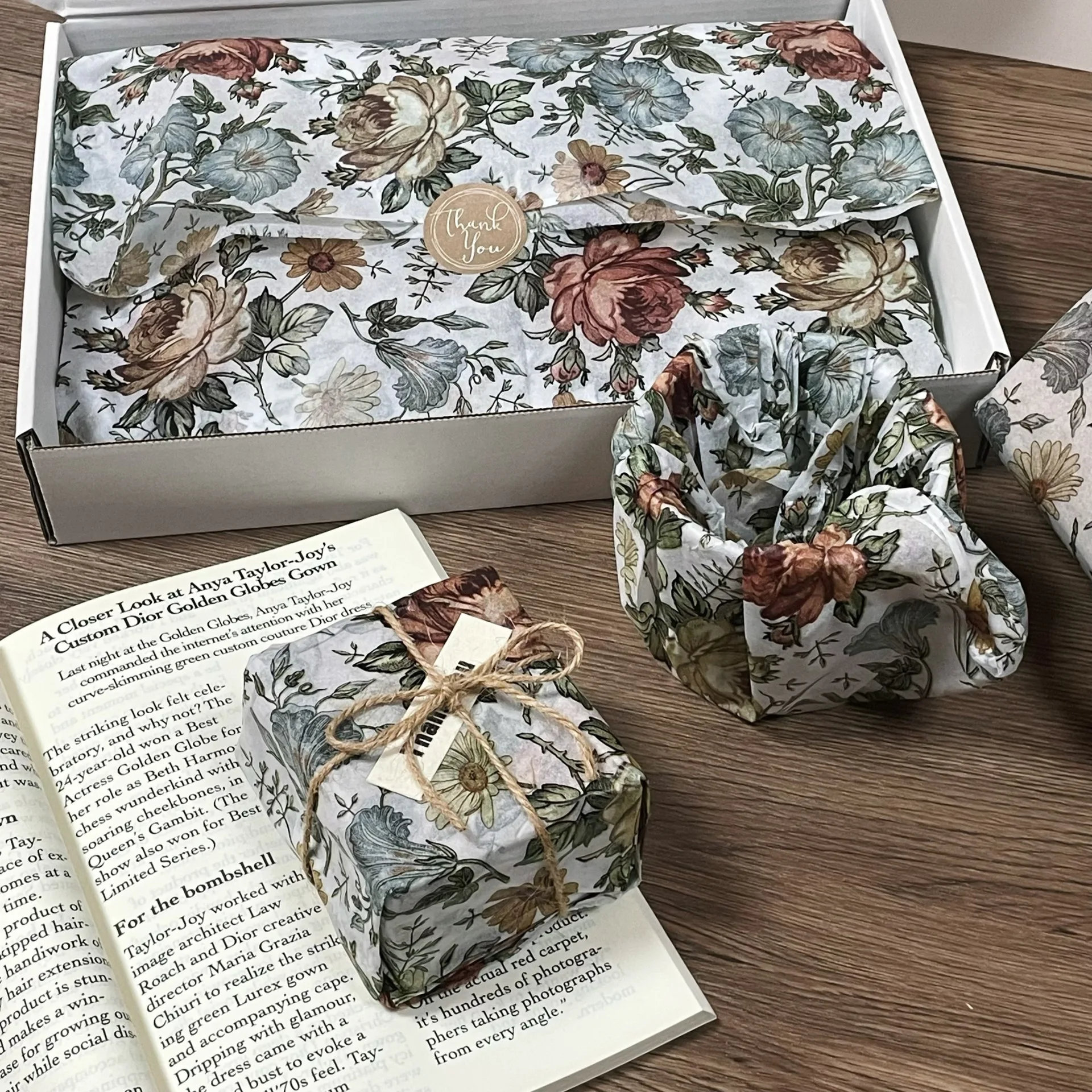 10Pcs English Retro…