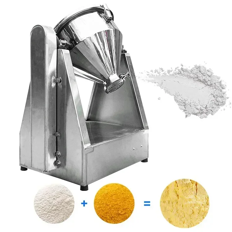 مبيعات المصنع مباشرة توريد المصنع خلاط جسيمات مسحوق المختبر، طبل صغير من الفولاذ المقاوم للصدأ 304