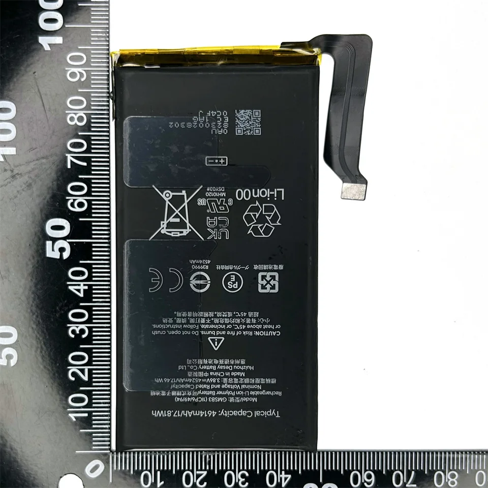 Batería de repuesto 100% original y nueva GMSB3 G63QN GLU7G para Google Pixel 6 6 Pro 6A, baterías recargables + herramientas 4
