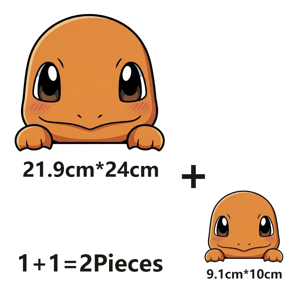 Bügelbare, wärmeaktivierte Thermotransferdruck-Aufkleber mit Pikachu-Motiv, niedliche Aufnäher zum Aufbügeln für Kinderkleidung und Accessoires, individuell anpassbar. – Detail 3