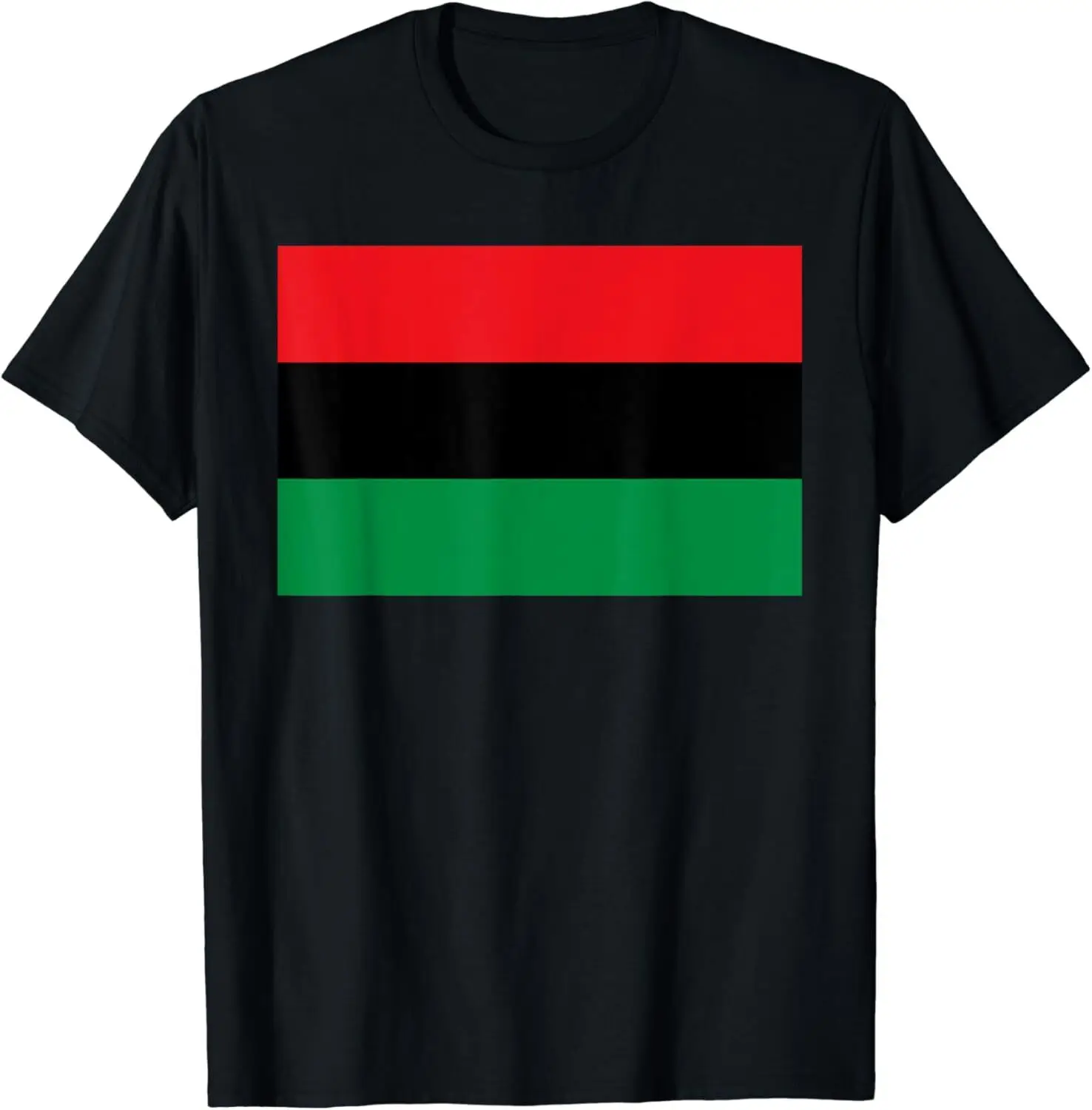 NEW! Black Liberation Flag Afro-American Freedom Unity T-Shirt - MADE IN USA