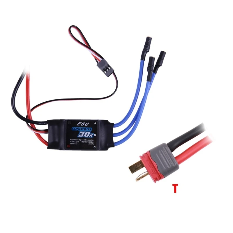 XXD 30A Precise Brushless Motor Controller for Flying Brushless Motor Control Such As 2204 2205 2208 2212