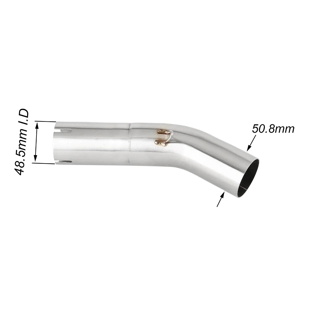 

Motorcycle For Honda CB750 Hornet 2023-2024 Transalp 750 XL750 2023-2024 Hornet 750 Exhaust Muffler Middle Link Pipe Slip-on