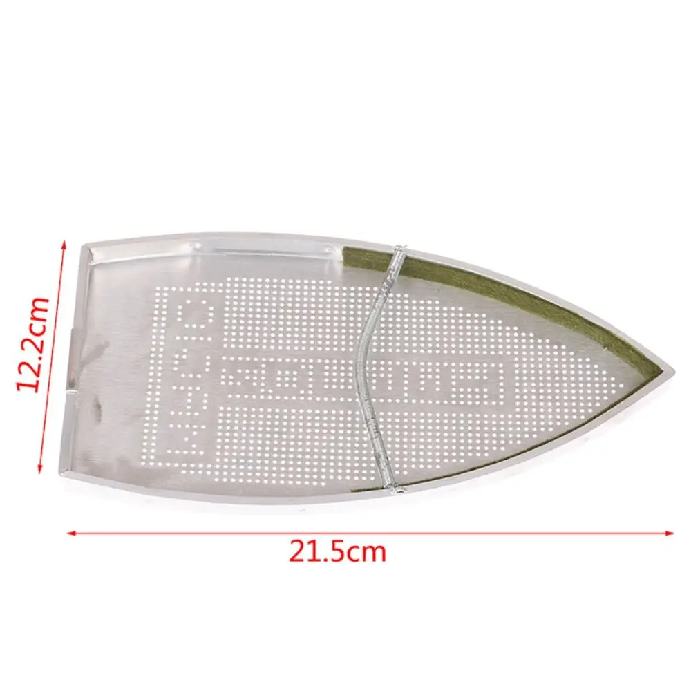 Iron Plate Cover Shoe Stainless Steel Heat Resistant Ironing Aid Board Protect Fabrics Case Non-stick Long-lasting Use