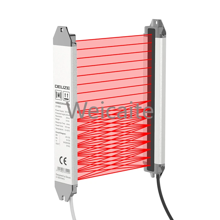 HET4T100160P-WI finger protection light curtains for presence detection safety components light sensor laser barrier