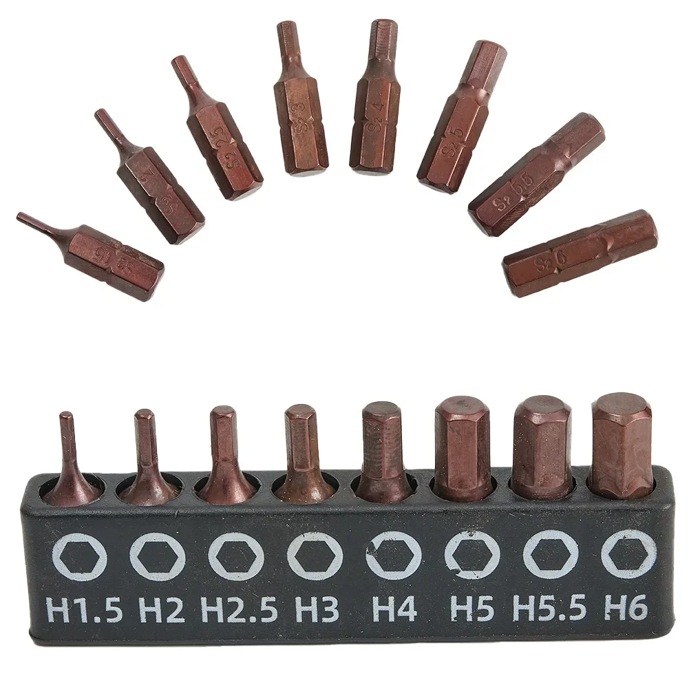 Embouts de tournevis étoile PH Torx, embout de tournevis magnétique de sécurité à tige hexagonale, douille enveloppante, ensemble d'outils de tournevis à écrou, 25mm, 8 pièces