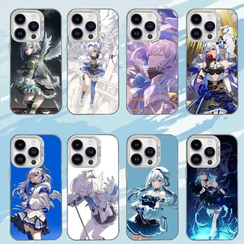 

A-Amane K-Kanata Phone Case For iPhone 17,16,15,14,13,12,11,Mini,Pro,E,MAX White Candy Matte Shockproof Cover