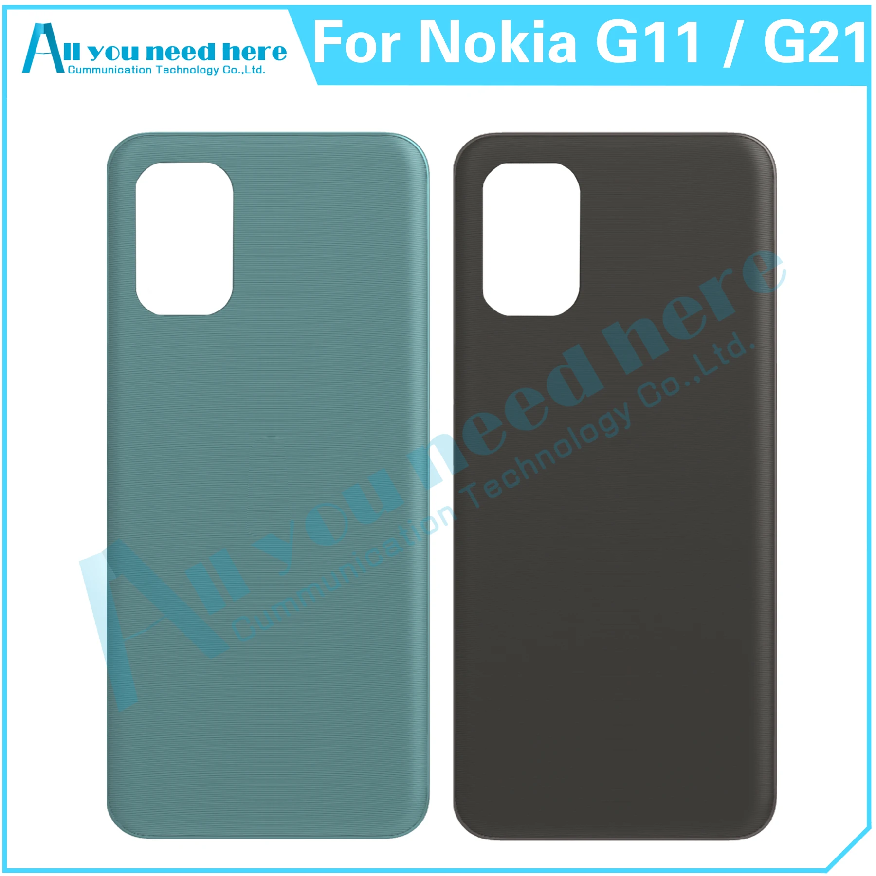 Back Cover For Nokia G11 G21 TA-1401 TA-1418 TA-1477 TA-1415 TA-1405 TA-1404 TA-1412 Rear Cover Door Housing Case Battery Cover