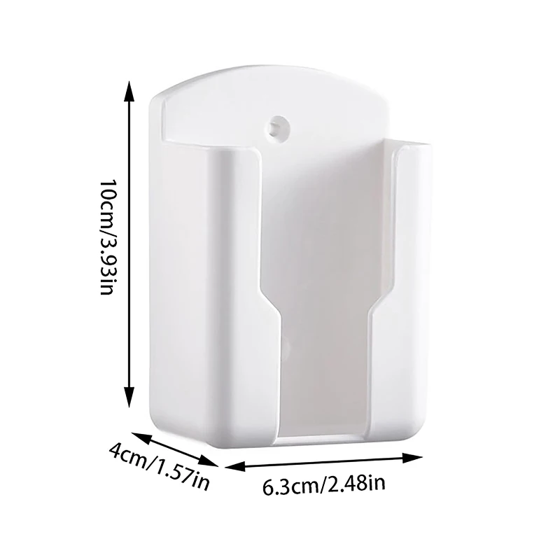 Wall Hanging Storage Box Household Living Room Conditioner Remote Control Bedside Phone Storage Holder Organizer Box Universal