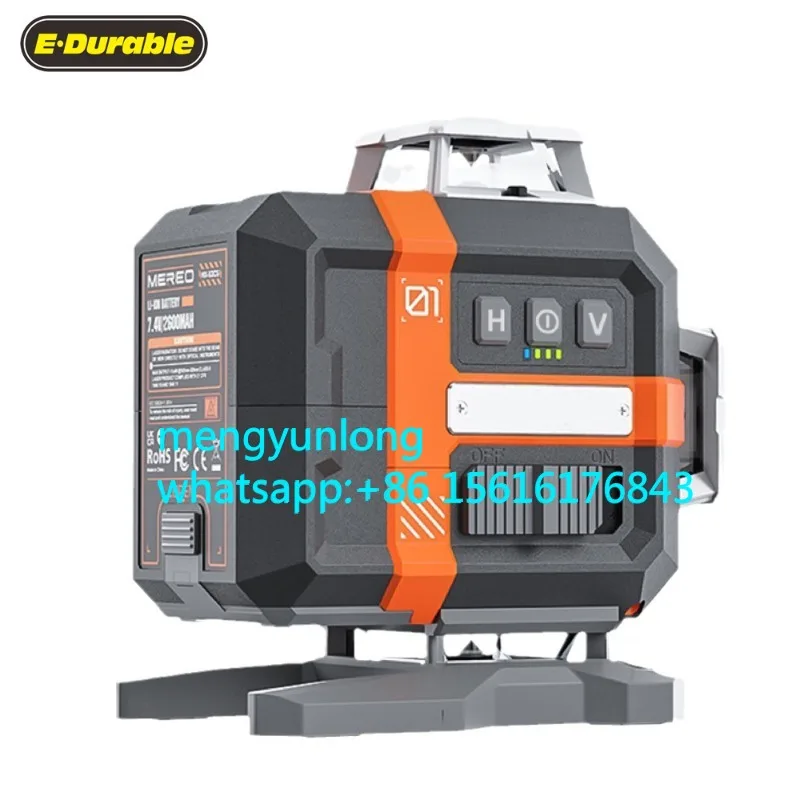 

Industrial Level 16 Lines Super Powerful 360 Horizontal Vertical Green Lines Self-Leveling 50m Working Aluminum