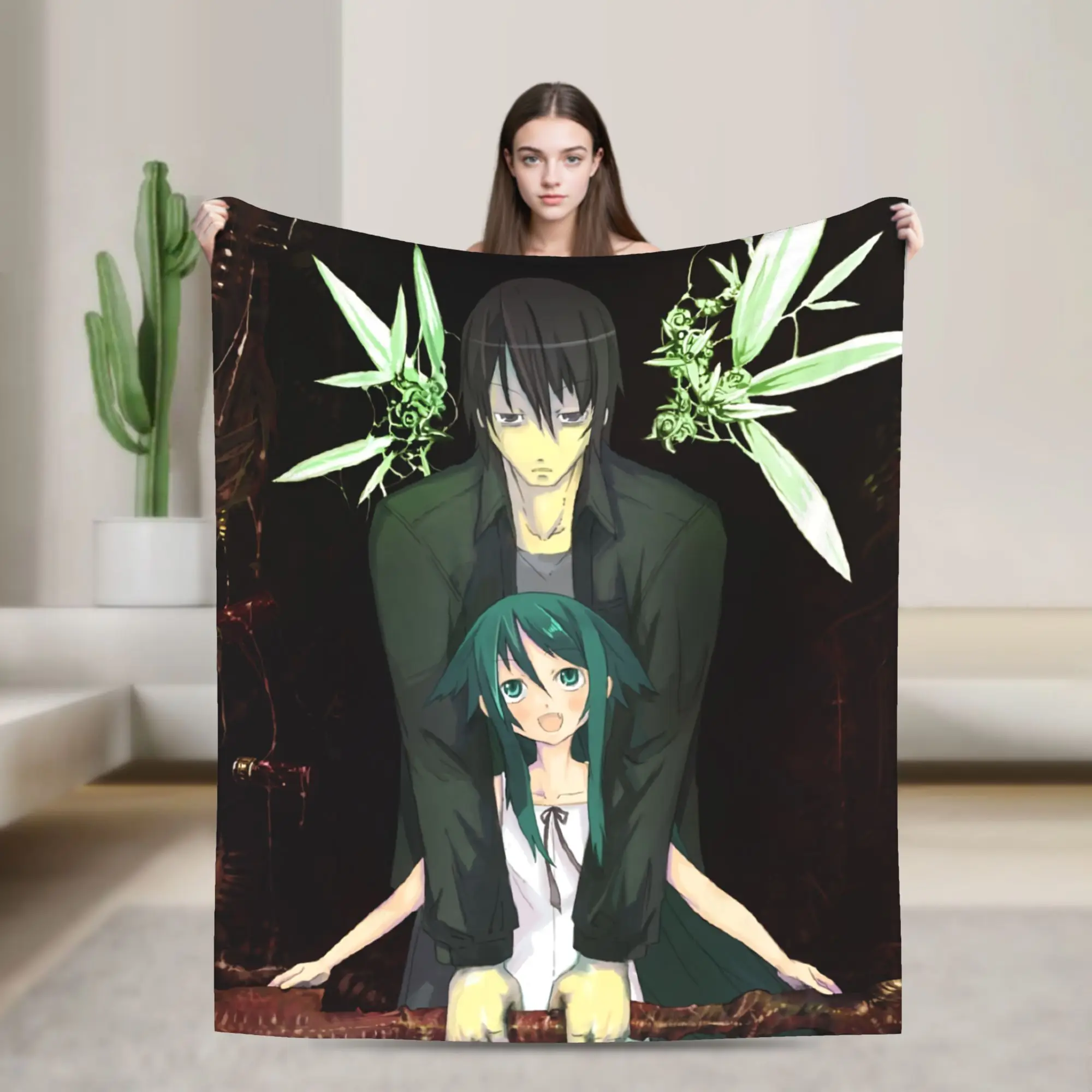 The Song of S-Saya Blanket Ultra Soft  Throw Blankets for Bed 50x60 Inch Multi-size Plush Thin Quilt