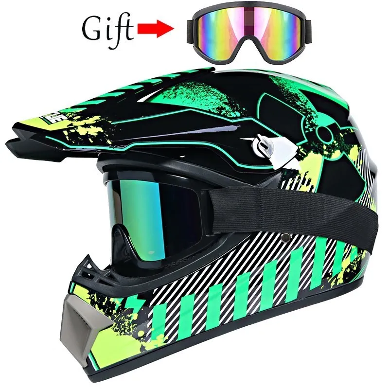 Off Road motorcycle Adult motocross Helmet ATV Dirt bike Downhill MTB DH racing helmet cross Helmet capacetes DOT moto