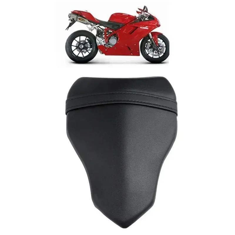 

Аксессуары для мотоциклов, пассажирское сиденье на заднее сиденье для Ducati 1098 1198 898, черная искусственная кожа
