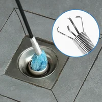 Kitchen Sink Cleaning Pipe Plunger and Sinks Sewer Toilet Unclogging With Grab Handle Factory Supply Four-jaw Pickup Unblocker 3