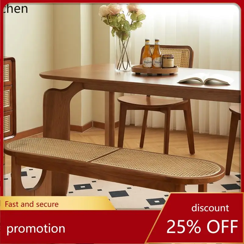 

ZMLSolid Wood Dining Table and Chairs Small Apartment Living Room Dining Table Desk Dual-use Workbench Rectangular Simple Modern