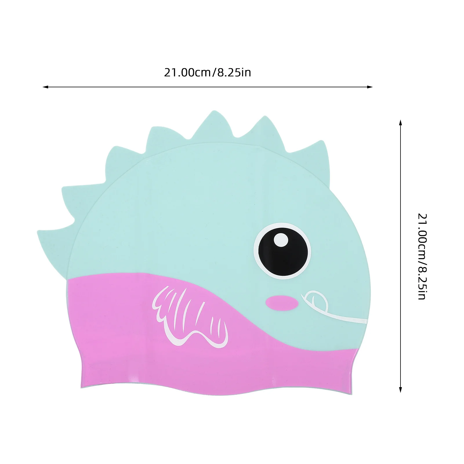 قبعة سباحة من السيليكون مرنة وخفيفة الوزن لحماية الشعر وقابلة لإعادة الاستخدام للبالغين والرجال والنساء #6