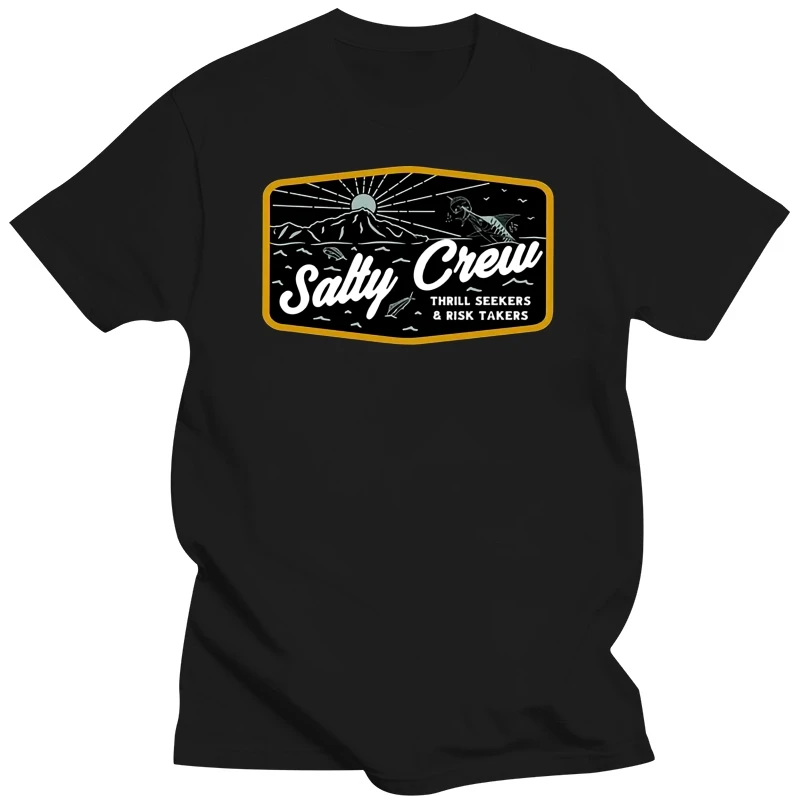 Salty Crew - Frenzy - Short Sleeve T-shirt Black $26