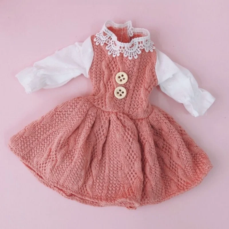 1/6 BJD Doll Clothes Fashion Cute Replacement Clothing Princess Dress Skirts Doll Accessories Girl DIY Dress Up Outfit Toy Gift