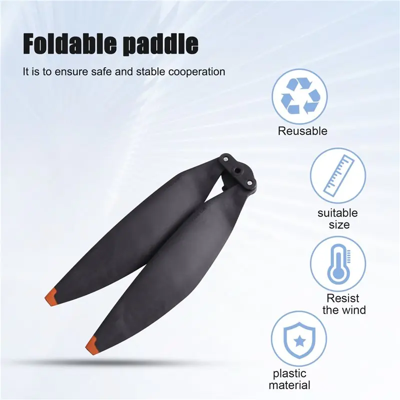 Y01A Quick Release 2510 Wing Fans Blade Replacement Spare Parts Light Weight Folding Propellers CW For DJI Matrice 400