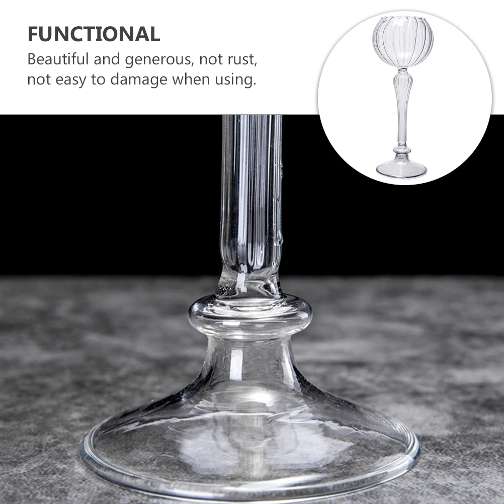 

Elegant Glass Wine Cup Lightweight Rustless Standing Cup for Hot Water Cocktail Easy to Clean Wine Glass Water Mug
