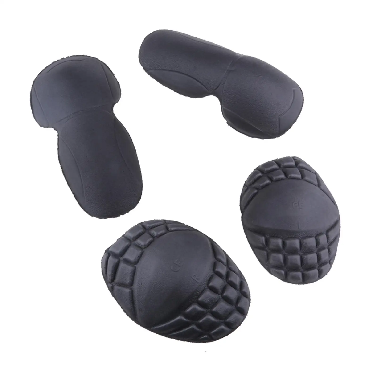 Universal Motorbike Protection Pads EVA Thermoforming Shoulder Elbow Removable