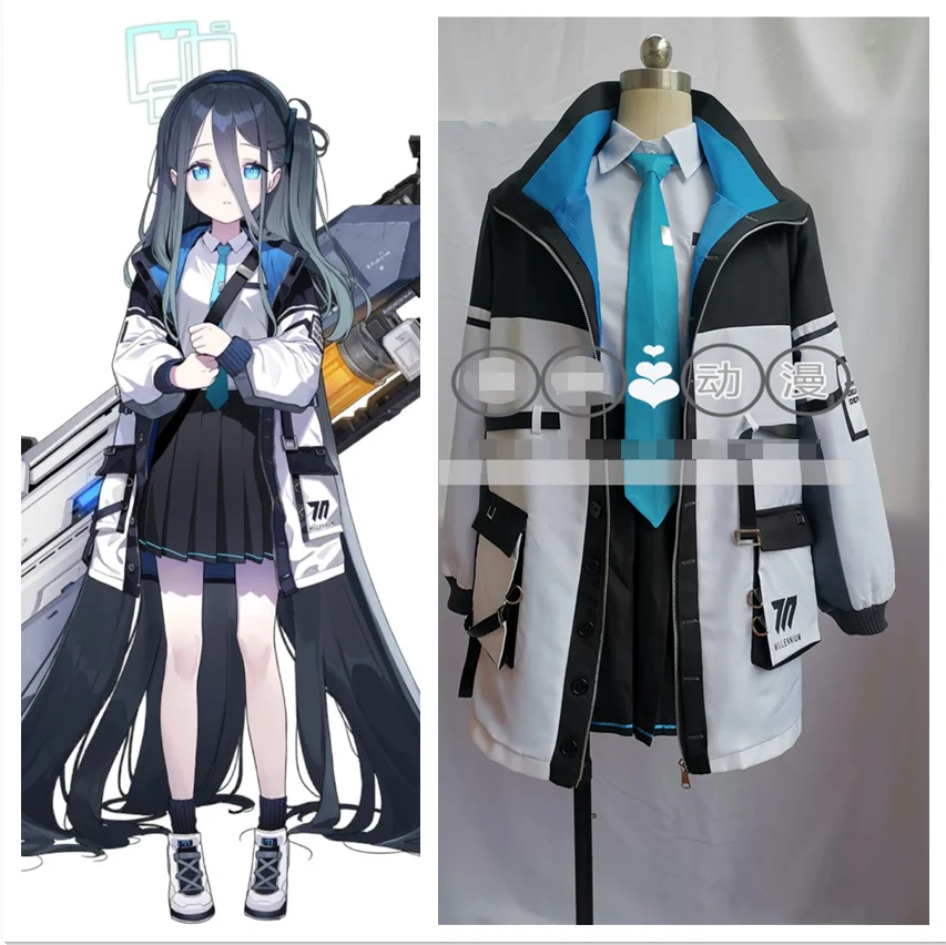 COS-HoHo Anime Blue Archive Tenndou Arisu Game Suit Lovely School Uniform Cosplay Costume Halloween Party Outfit Daily Clothing