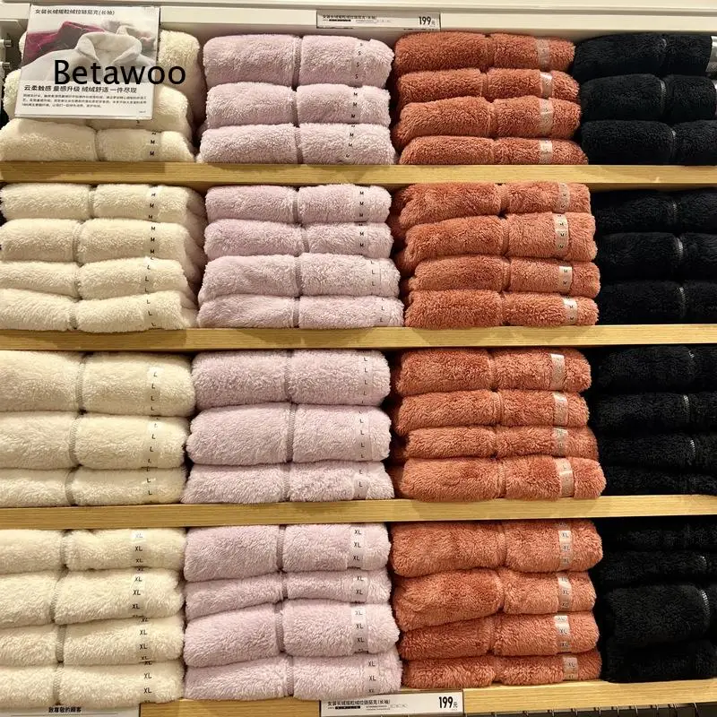 Women Long Sleeve Zip Up Fleece Jacket Coral Plush Warm Fluffy Outerwear Relaxed Fit Solid Color Coat For Autumn Winter Daily C