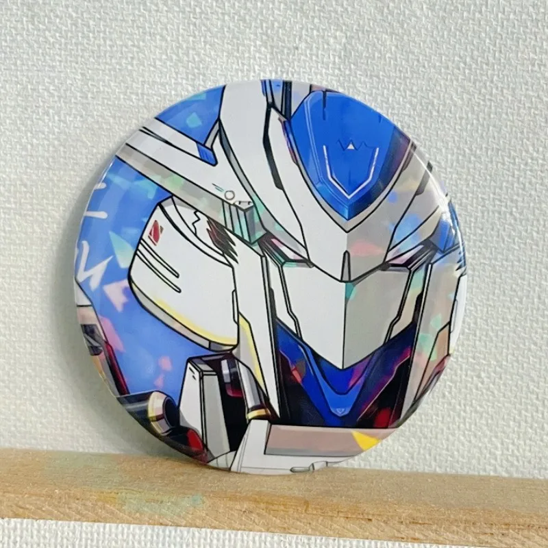 

Original Japanese Anime Cartoon Gundam Brooch Anime Action Figures Cartoon Badge Clothins Case Decoration Accessories Kids Gifts