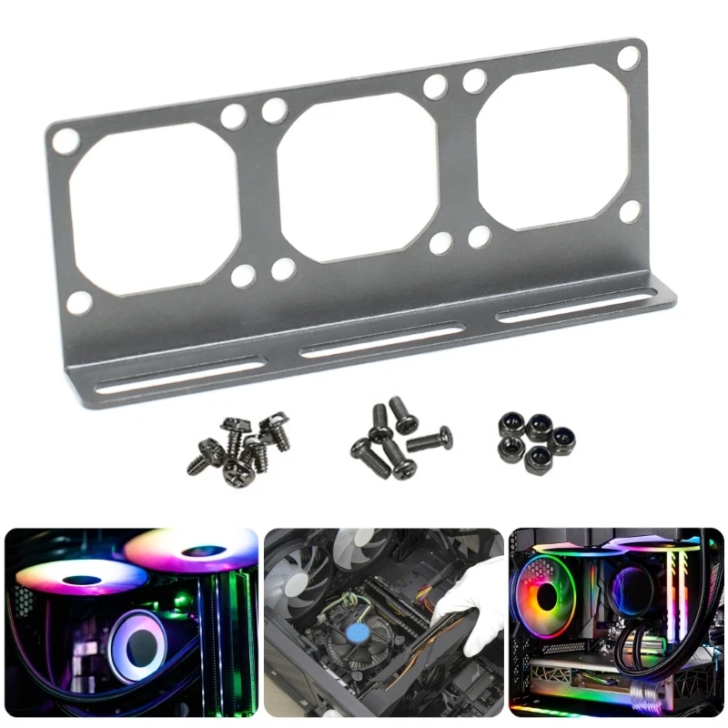 Mounting Bracket Memoty Cooling Fan Mount Bracket For PC Case Memory Heat Sink Support 8cm Computer Cooling Fan Rack