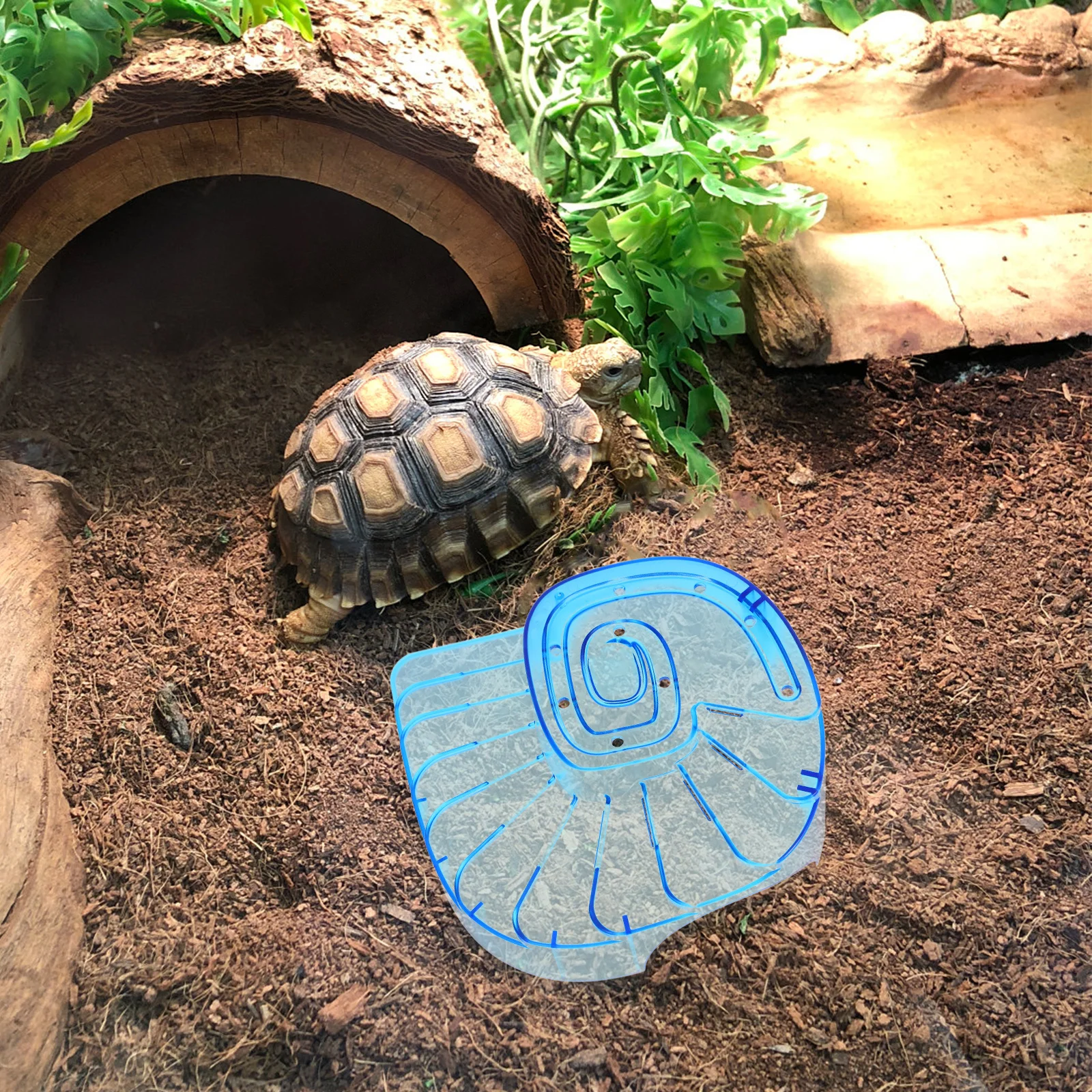 

1pc Floating Basking For Glass Tank Pet Turtle Supplies Tortoise Climb Reptile Crawling Terrace Turtle Tank