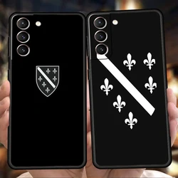 Bosnia And Herzegovina Passport Phone Case for Samsung Galaxy S24 S23 S22 S20 S21 FE Ultra S10 S10E S9 S8 Plus 5G Silicone Cover