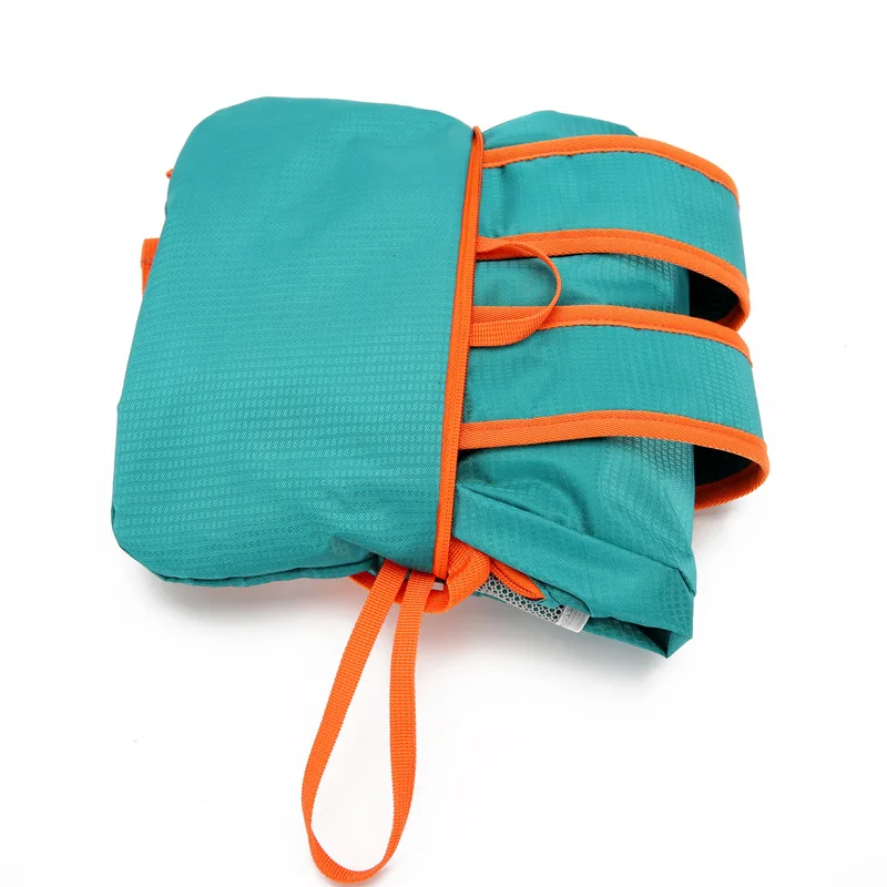 Zaino sportivo pieghevole da viaggio all'aperto, spalla leggera, zaino per il tempo libero, impermeabile, di grande capacità, per uomini e donne