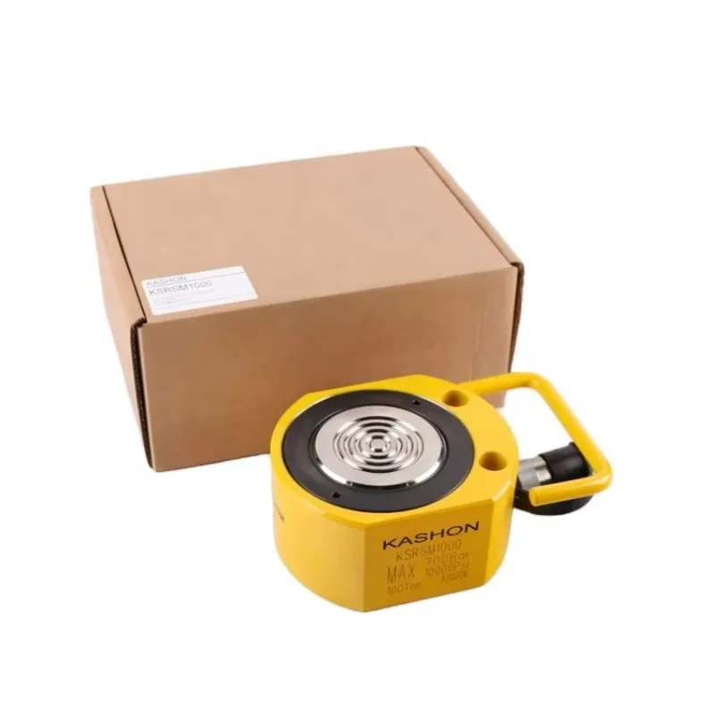 KSRSM-1000 Cilindro cric idraulico piatto da 700 bar 10000 psi Cilindro Ram da 100 tonnellate