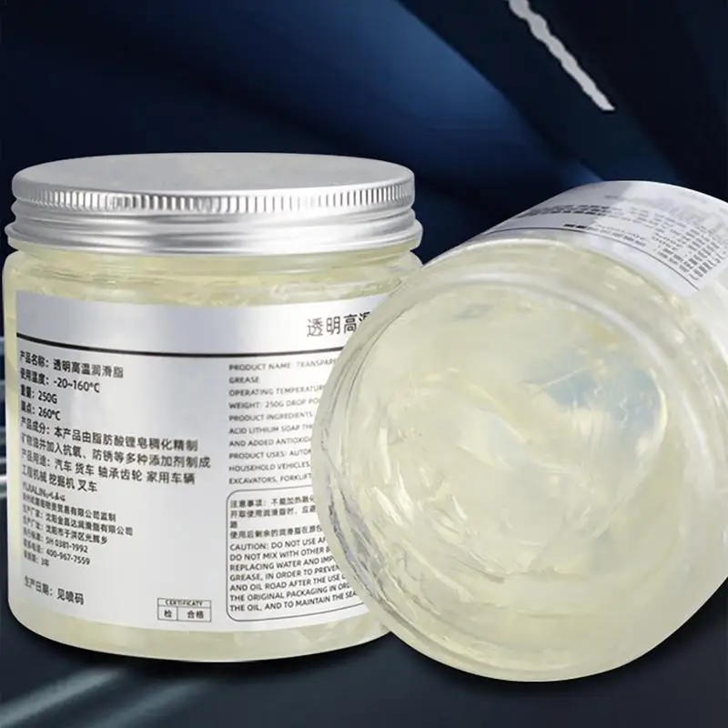 High Temperature Resistant Automotive Lubricating Grease Car Window Lubricant Easy To Apply For Vehicles Parts Door Maintenance