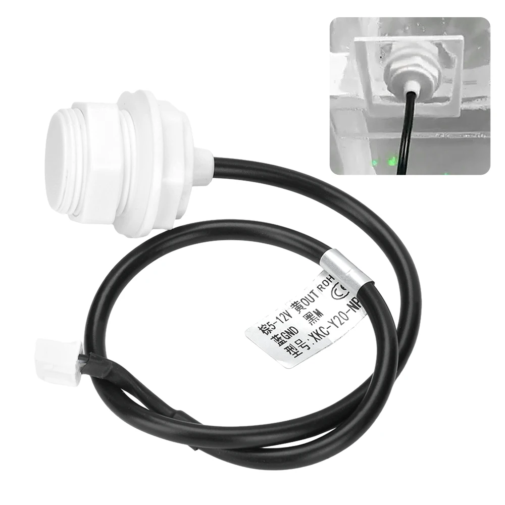 XKC Y20 Liquid Level Sensor Switch Detector Contact Photoelectric Water Level Sensor Switch Flowmeter DC5-12V V/NPN Control
