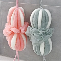 Large Bath Towel Bathing Adult Baby Kids Back Rubbing Bath Ball Bath Flower Ball Foam Rubbing Towel Bathroom Supplies