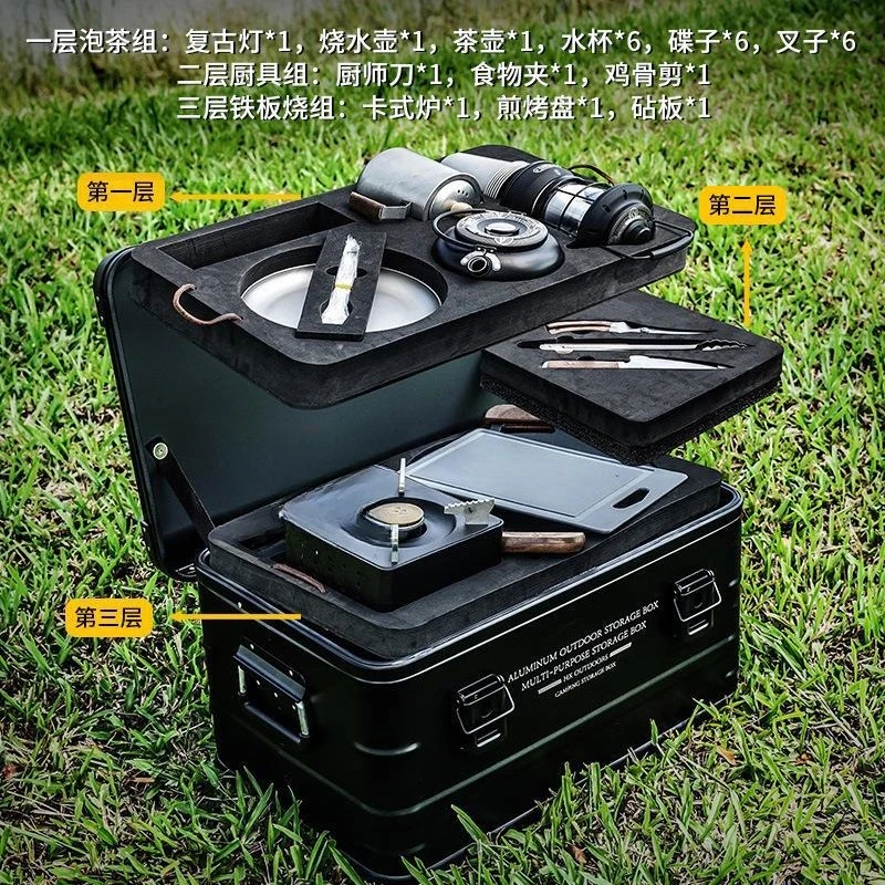 Camping set Outdoor tent, cano - Camping Cooking Canopy recension och pris