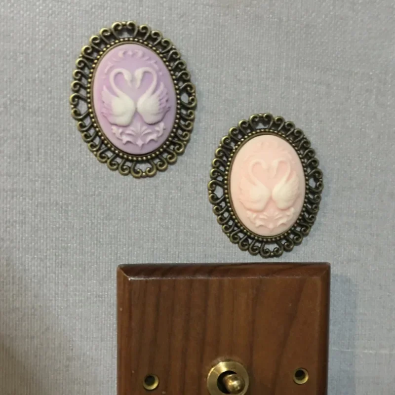 

Swan Couple Decoration for Bedroom and Living Room, Symbolizing Love and Happiness, Elegant Home Decor