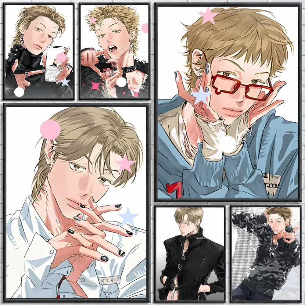 Idol Martin Fanart Poster Self-adhesive Art Waterproof Paper Sticker Coffee House Bar Room Wall Decor