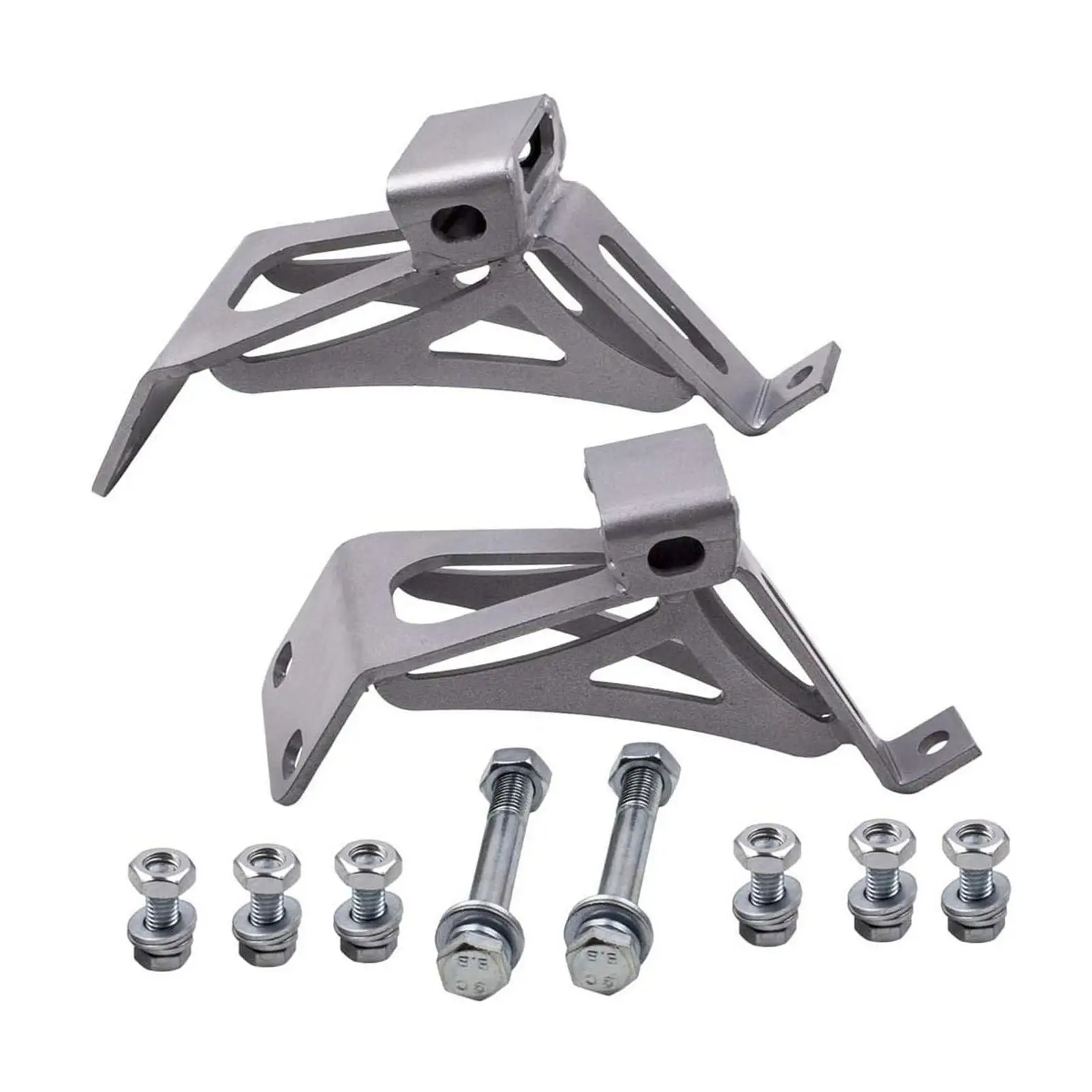 2x Engine Mount Brackets 6372mp-sm Metal Sheet Strong Structure Premium Sturdy Car Accessories Motor Perches for Chevrolet